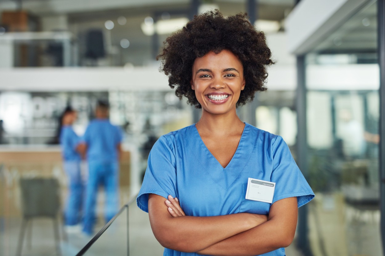 Happy nurse
